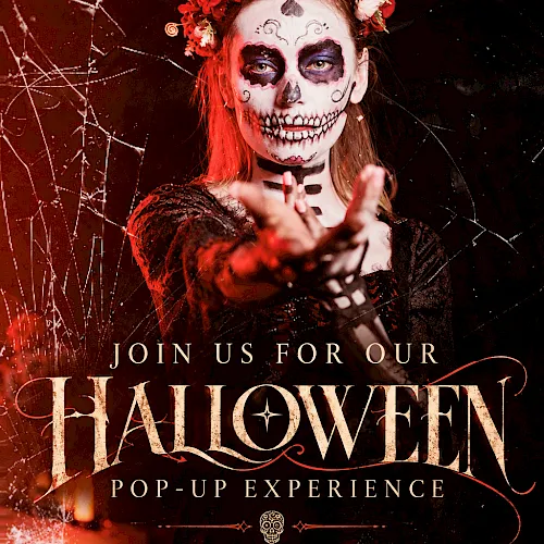 Halloween Pop-Up Experience poster, October 17 to November 2