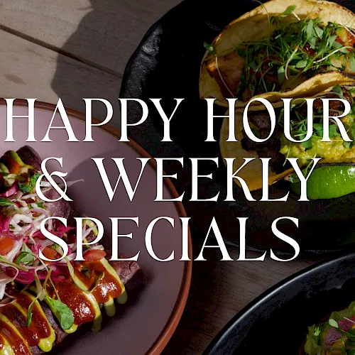 Golden hour and weekly specials at COA